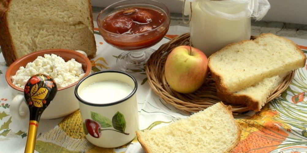 Как приготовить пшенично-рисовый хлеб на твороге