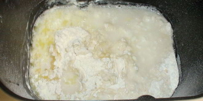 Рецепт пшенично-рисовый хлеб на твороге