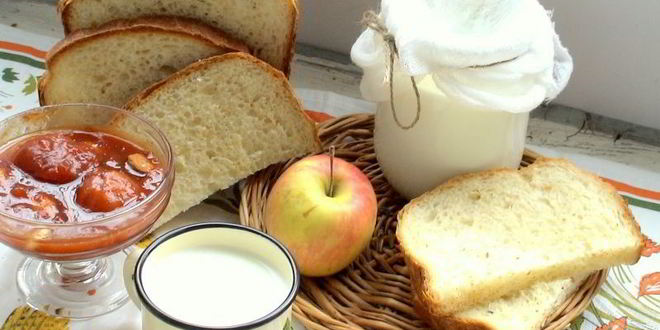 Рецепт пшенично-рисовый хлеб на твороге