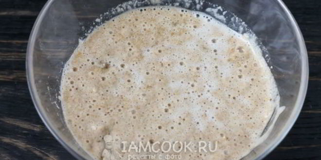 Рецепт пшеничный хлеб на ржаной закваске