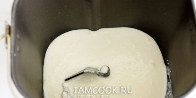 Рецепт пшеничный хлеб с творогом в хлебопечке