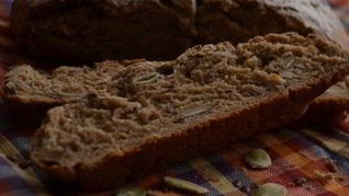 Рецепт Ржаной хлеб с тыквенными и льняными семечками