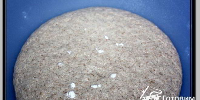 Рецепт швейцарский деревенский хлеб