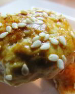 Сконы банановые с кунжутом