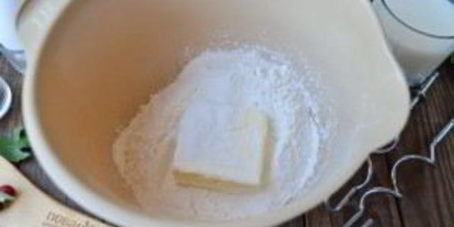 Рецепт сконы со сливами