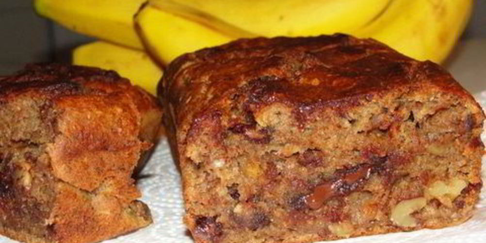 Как приготовить сладкий, банановый хлеб