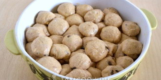 Рецепт сладкий обезьяний хлеб