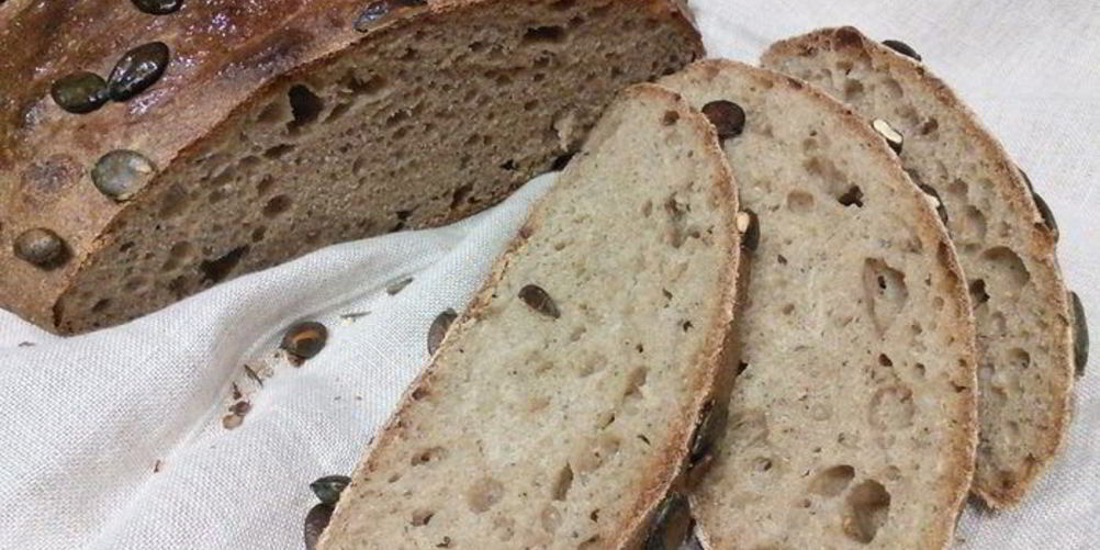 Как приготовить смешанный хлеб с тыквенными семечками и бальзамическим уксусом