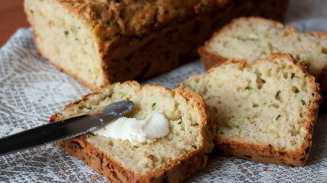 Рецепт Сырно-кабачковый хлеб