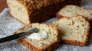 Рецепт Сырно-кабачковый хлеб