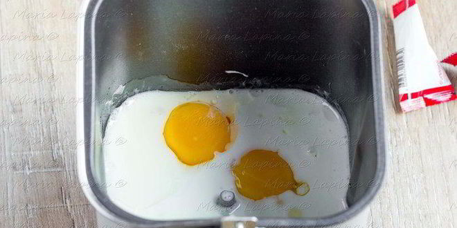 Рецепт цельнозерновой хлеб на кефире с желтками