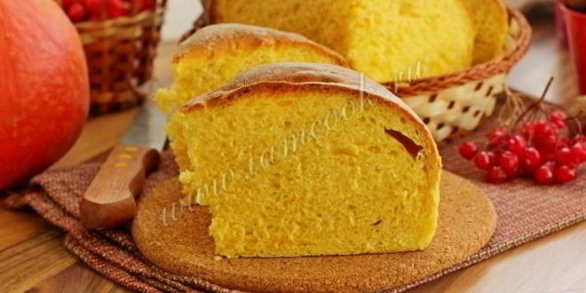 Рецепт тыквенный хлеб в хлебопечке