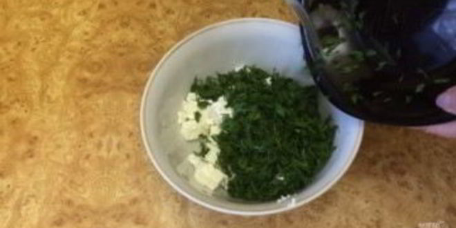 Рецепт воздушного хлеба с брынзоя и зеленью