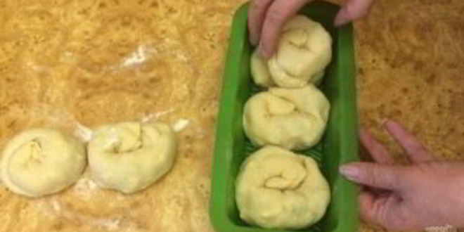 Рецепт воздушного хлеба с брынзоя и зеленью