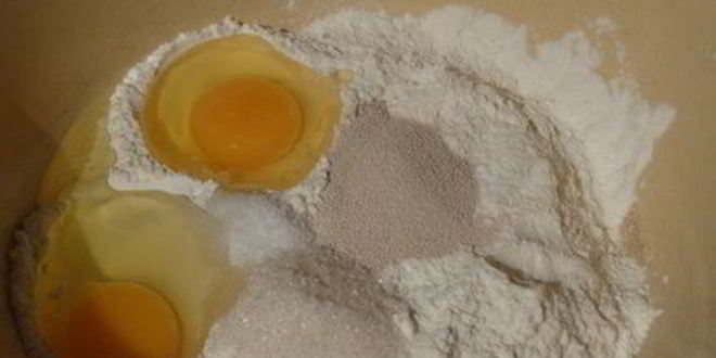 Рецепт яичный хлеб