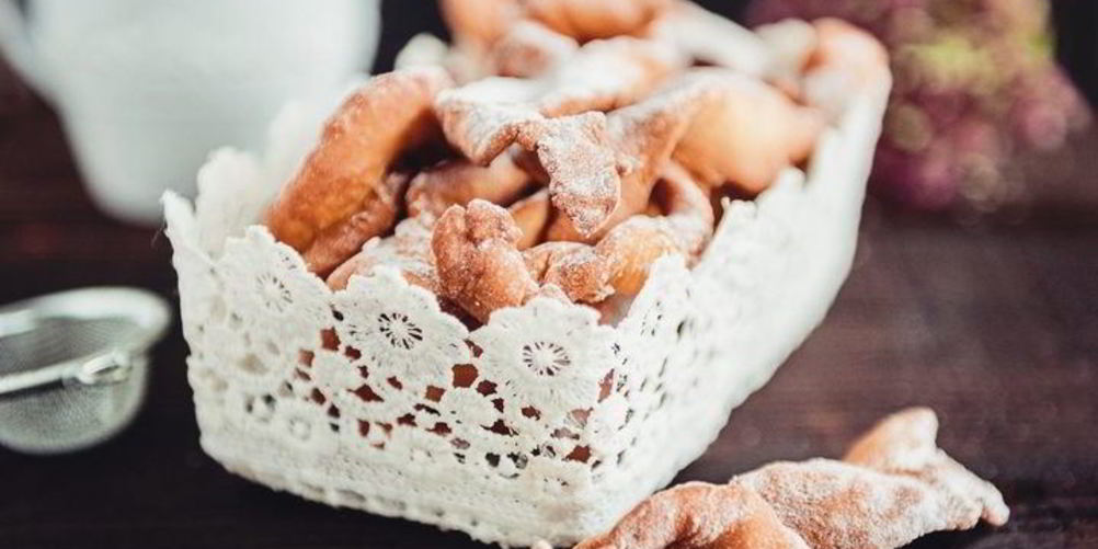 Как приготовить хворост на молоке