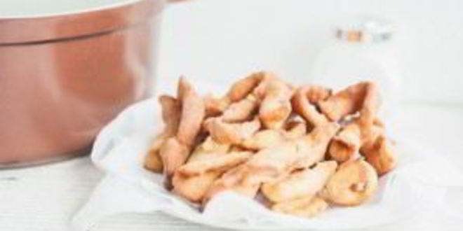 Рецепт хворост на молоке