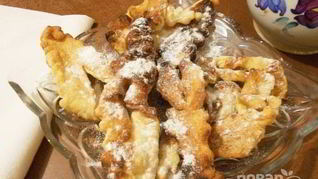 Рецепт Хворост на воде