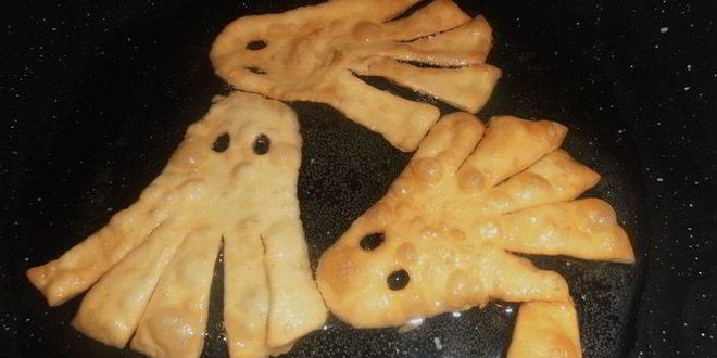 Рецепт хворост веселый halloween