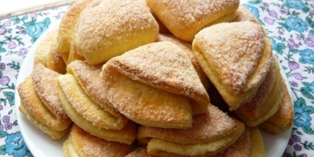 Рецепт слоеные конвертики с яблоками и грушами