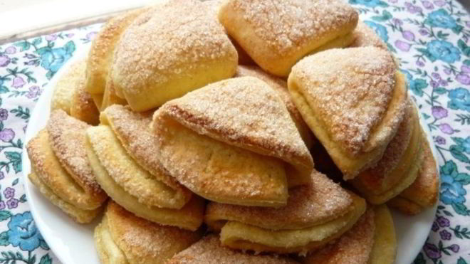 Рецепт Конвертики из творожного теста