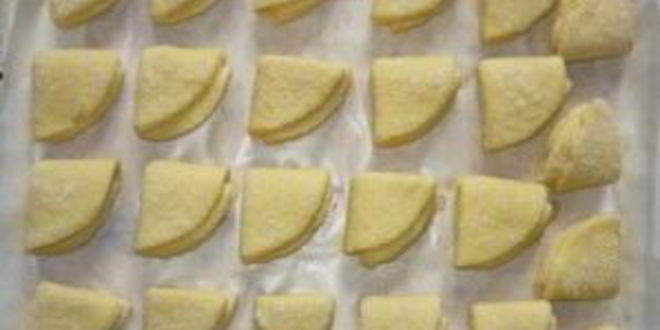 Рецепт конвертики из творожного теста