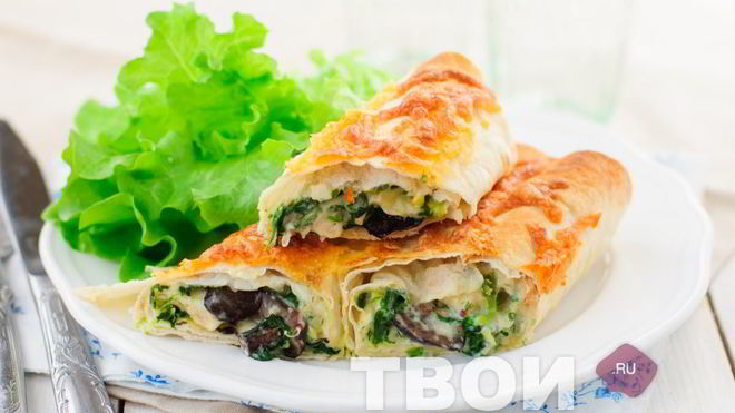 Рецепт Лаваш с курицей