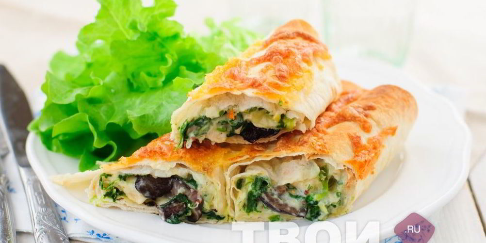 Как приготовить лаваш с курицей