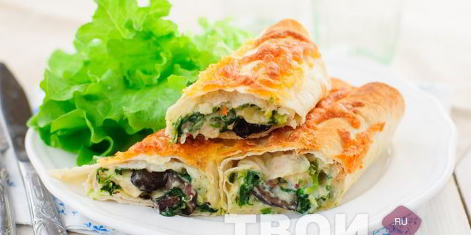 Рецепт лаваш с курицей