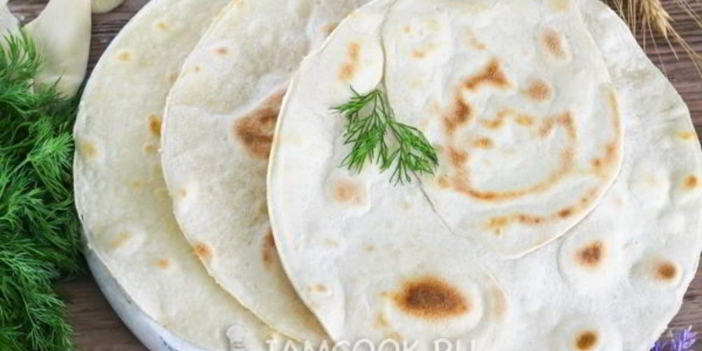 Как приготовить постный лаваш