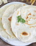 Постный лаваш