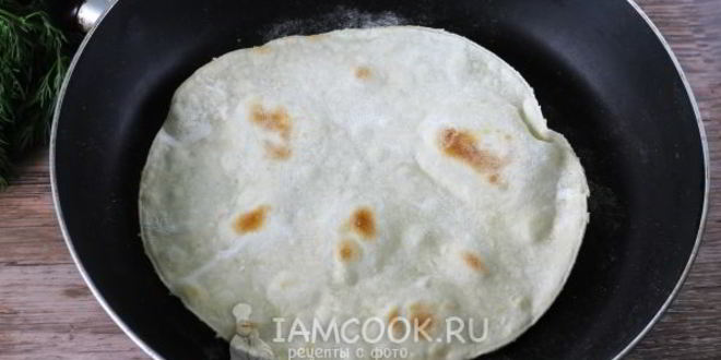 Рецепт постный лаваш