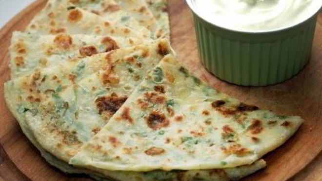 Рецепт Алу-паратха индийская лепешка