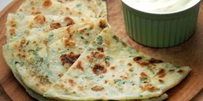 Рецепт алу-паратха индийская лепешка