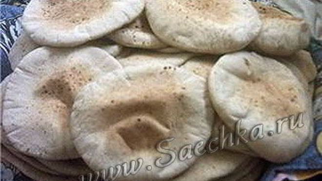 Рецепт Арабский хлеб — пита