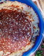 Блинчики-лепешки из кабачков с майораном