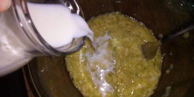 Рецепт блинчики-лепешки из кабачков с майораном