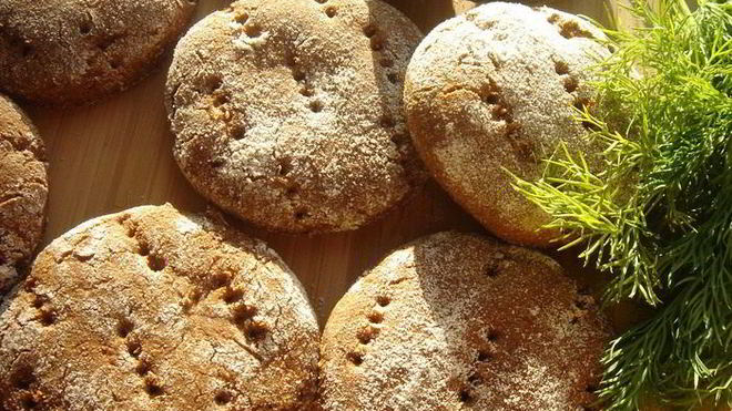 Рецепт Финские ржаные лепешки по-быстрому