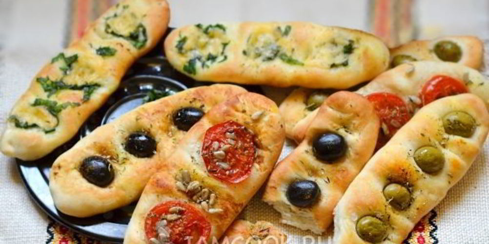 Рецепт фокачча с сыром