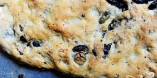 Рецепт фокачча с маслинами