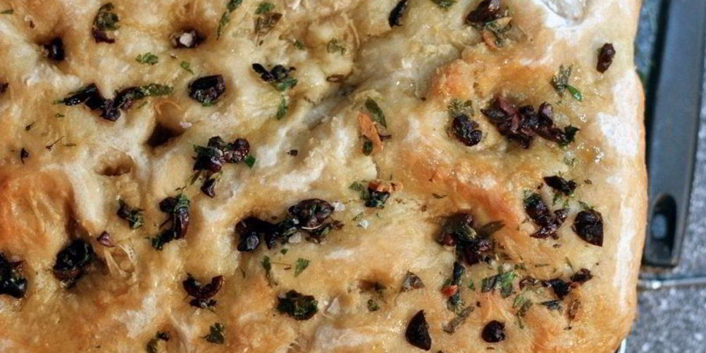 Как приготовить фокачча с оливками