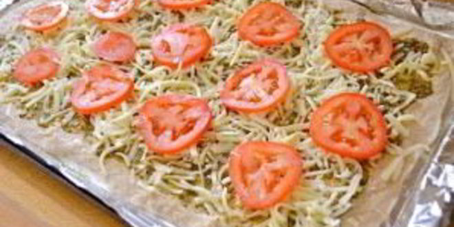 Рецепт фокачча с песто