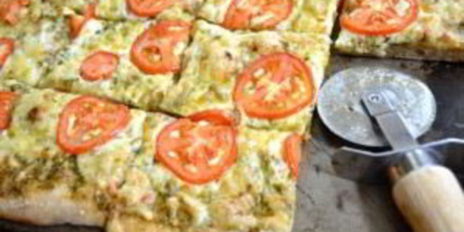 Рецепт фокачча с песто