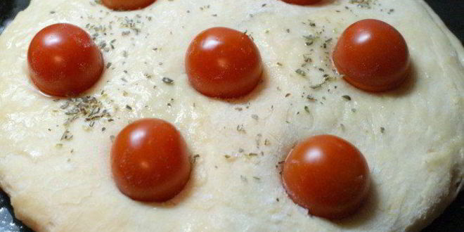 Рецепт фокачча с помидорами черри