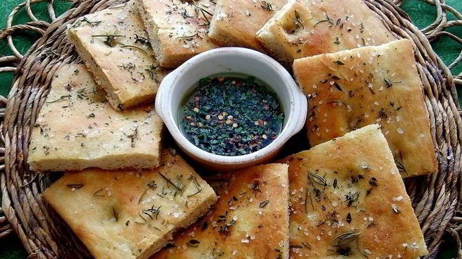 Рецепт Фокачча с прованскими травами