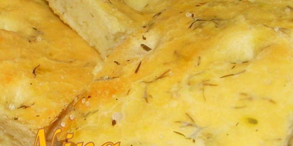 Рецепт луковая фокачча с сыром