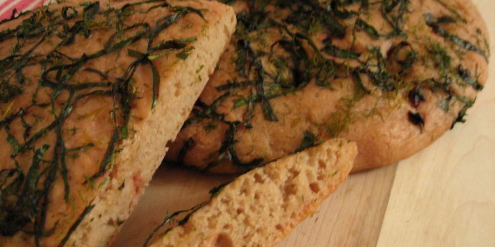 Как приготовить фокачча с укропом