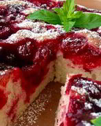 Фокачча с вишней