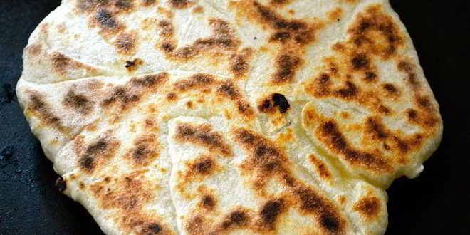 Рецепт индийские лепешки наан с сыром