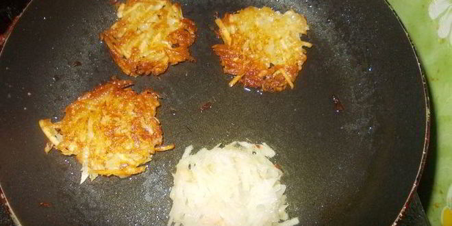 Рецепт капустка брокколи с картофельными лепешками